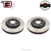 DBA T3 4000 Slotted Rotors PAIR - Toyota Altezza/Lexus GS300/IS200, IS300/SC400/SC430 (Front, 296 x 32mm)