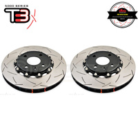 DBA T3 5000 2-Piece Slotted Rotors Pair - Lotus Elise 98-08 (Front, 288 x 26mm)