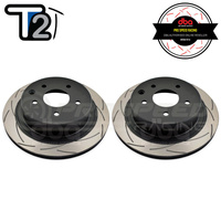 DBA T2 Slotted Rotors PAIR - Nissan 350Z Touring (Rear, Non-Brembo 292 x 16mm)