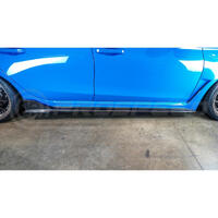 APR Performance Carbon Fibre Side Skirt Rocker Extensions - Honda Civic Type-R FL5 22+