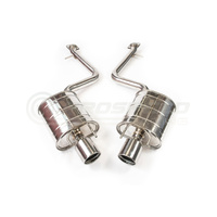 Invidia Q300 Diff Back Exhaust w/Stainless Rolled Tips - Lexus IS250 GSE30R 13-15/IS350 GSE31R 13-21