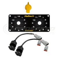 Haltech Dual Switch Panel + Rotary Trim Module Kit