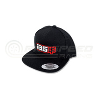 IAG Performance Boxer Logo Embroidered Black Snapback Cap 
