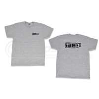 IAG Performance Men's Boxer Logo Front/Back Grey T-Shirt