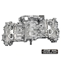IAG 900 Closed Deck 2.5L Long Block Engine w/ Stage 4 Heads - Subaru WRX/STI/FXT/LGT (EJ25)
