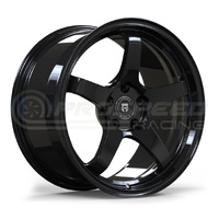 Icon Forged IFT03 Forged Wheels Satin Black Set of 4 18x9.5 +35, 5x114.3 - Subaru Fitment