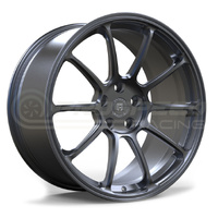 Icon Forged IFT04 Forged Wheels Gunmetal/Machined Set of 4 19x9.5 +35, 5x114.3 - Subaru Fitment