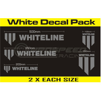 Whiteline Decal Kit - Silver