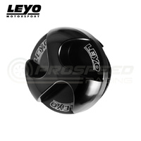 LEYO OEM Replacement Billet Oil Cap Black - VW Golf Inc GTI, R Mk7-7.5