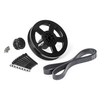 APR Supercharger Drive and Crank Pulley with Belt Bolt on