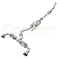 Invidia N2 O2 Back Exhaust w/Catless Front Pipe, Ti Tips - Toyota Yaris GR XPA16R