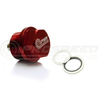 PSR Magnetic Oil Drain Plug M20x1.5 Red - Subaru WRX/STI/FXT/LGT (EJ20/EJ25)