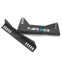 NRG Racing Seat Side Mount Brackets w/NRG Logo PAIR