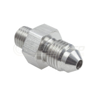 Raceworks Stainless Steel AN-3 Male Flare to NPT Straight Fitting