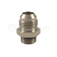 Raceworks Stainless Steel AN-10 Male Flare to AN-8 ORB O-Ring Boss Adaptor Fitting