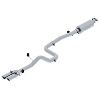 MBRP 3" XP 409 Stainless Cat Back Exhaust - Ford Fiesta ST Mk7 13-18