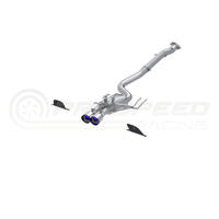 MBRP 3" Stainless Steel Cat Back Exhaust w/Dual Centre Burnt Blue Tips