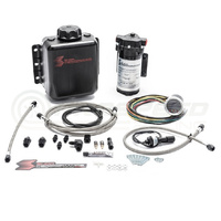 Snow Performance Stage 2 Boost Cooler Water/Meth Kit w/Gauge Controller - Braided Hose