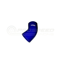 Torque Solution 45 Degree Silicone Elbow: 2" Blue Universal