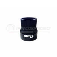 Torque Solution Transition Silicone Coupler: 2" to 2.5" Black Universal
