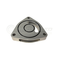 Torque Solution Blow Off BOV Sound Plate Silver - Honda Civic FC/FK 16-21 (1.5T)
