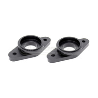 Torque Solution Billet Stock to Tial Blowoff Valve Adapter (Black) - Nissan GTR R35 ALL