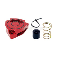 Torque Solution Blow Off BOV Sound Plate Red - Hyundai Veloster Turbo FS 11-19