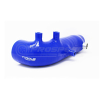 Torque Solution 2.4" Turbo Inlet Hose (Blue) - Subaru WRX 02-07, STI 04-18, LGT 05-2009, FXT 04-13