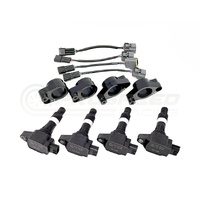 Torque Solution R35 GTR Coil Pack Adaptor Kit w/Coils - Subaru WRX/STI/FXT/LGT (EJ20/EJ25)
