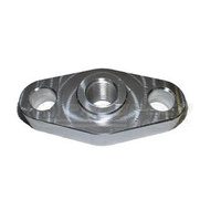Torque Solution Billet Oil Feed Inlet Flange - Universal T3/T4 Turbos