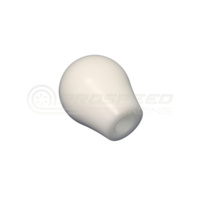 Torque Solution Delrin Tear Drop Shift Knob (White): Universal 10x1.5