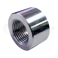 Torque Solution Weld Bung - 3/8" (-18) NPT Female Stainless Steel