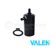 Valen Industries Baffled Air/Oil Separator Catch Can V1 w/Barb Fittings