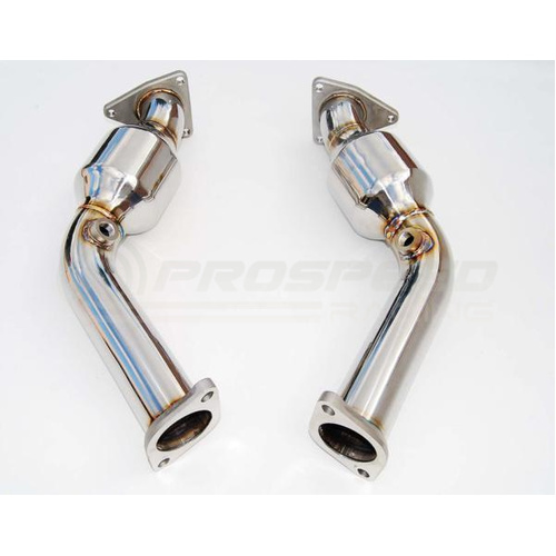 Invidia G200 Cat Back Exhaust w/Ti Rolled Tip - Subaru Forester XT SG 03-08
