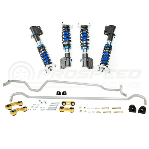 Silvers Neomax S Coilovers + Whiteline Swaybar Vehicle Kit - Subaru Forester GT SF 97-02