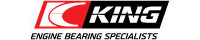 King Racing XP Tri-Metal Main Bearings pMaxKote Coated STD Size - Mitsubishi 4G63T 2nd Gen (7-Bolt)