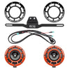 Hella Genuine Supertone Horn Kit w/Grimmspeed Bracket and Harness and PSR Coloured Covers