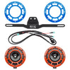 Hella Genuine Supertone Horn Kit w/Grimmspeed Bracket and Harness and PSR Coloured Covers