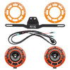 Hella Genuine Supertone Horn Kit w/Grimmspeed Bracket and Harness and PSR Coloured Covers