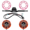 Hella Genuine Supertone Horn Kit w/Grimmspeed Bracket and Harness and PSR Coloured Covers