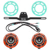 Hella Genuine Supertone Horn Kit w/Grimmspeed Bracket and Harness and PSR Coloured Covers
