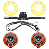 Hella Genuine Supertone Horn Kit w/Grimmspeed Bracket and Harness and PSR Coloured Covers