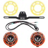 Hella Genuine Supertone Horn Kit w/Grimmspeed Bracket and Harness and PSR Coloured Covers