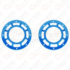 Hella Genuine Supertone Red Horn PAIR w/PSR Coloured Covers