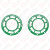 Hella Genuine Supertone Red Horn PAIR w/PSR Coloured Covers