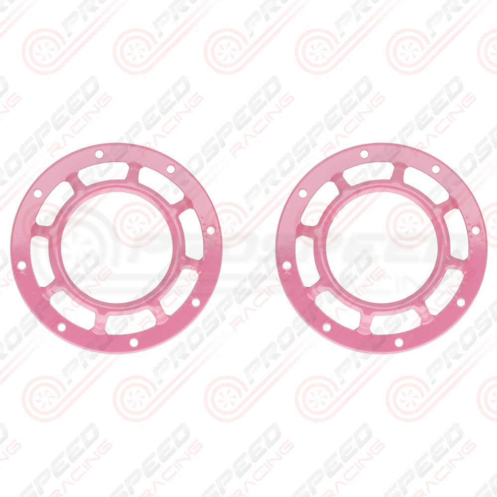 Hella Genuine Supertone Red Horn PAIR w/PSR Coloured Covers