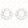 Hella Genuine Supertone Red Horn PAIR w/PSR Coloured Covers