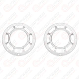 Hella Genuine Supertone Red Horn PAIR w/PSR Coloured Covers, Harness & Bracket