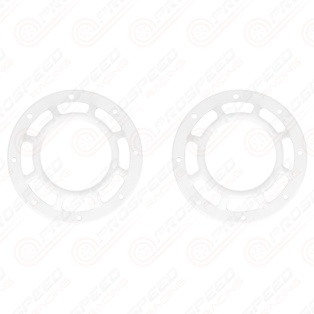 Hella Genuine Supertone Red Horn PAIR w/PSR Coloured Covers, Harness & Bracket