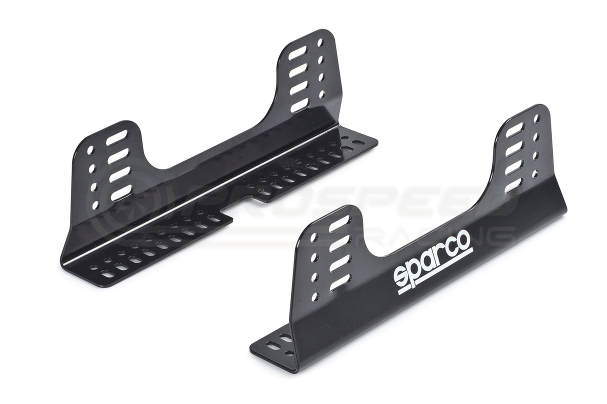 Sparco Side Mount Rails Black - Universal 004902 | Pro Speed Racing